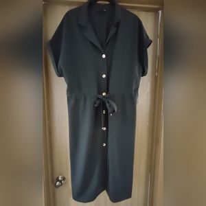 Black roz & ALI Capped Fold Sleeve